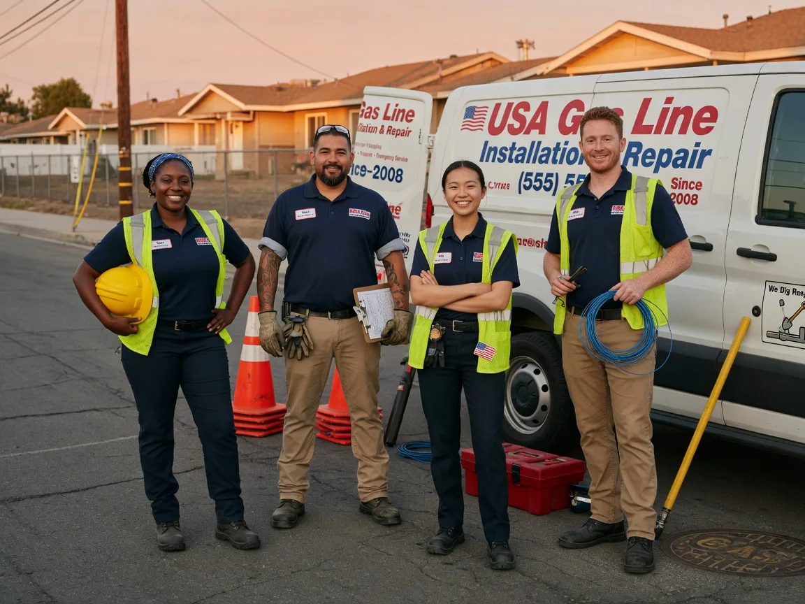 Gas Line Installation company in Bozman, MD